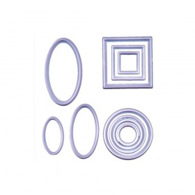 Комплект кутери "Геометрични форми" - 10 елемента